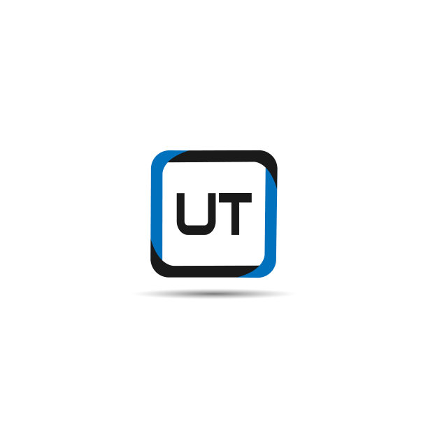 UT首字母logo模板设计图片下载