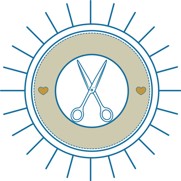 可爱的品牌旗帜图片下载