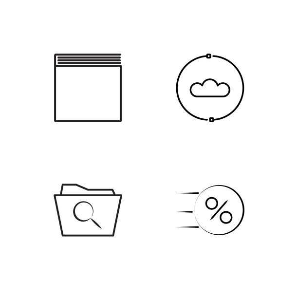 业务简单概述图标集图片下载