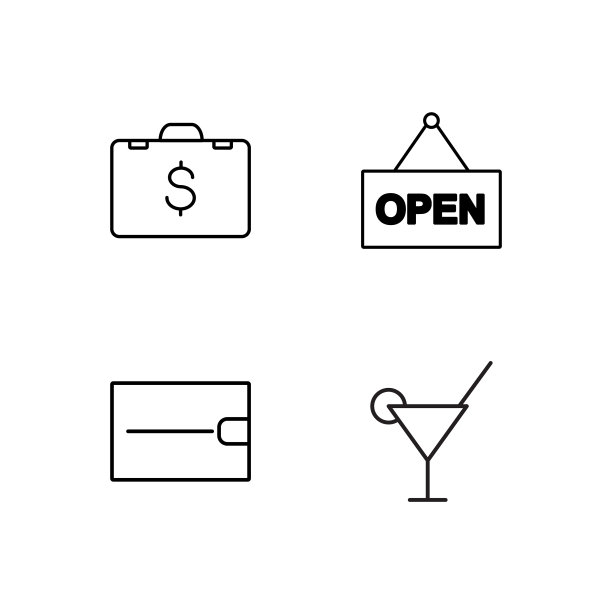 业务简单概述图标集图片下载