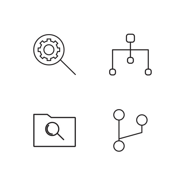 业务简单概述图标集图片下载