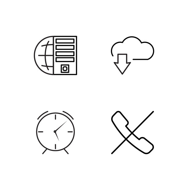 业务简单概述图标集图片下载