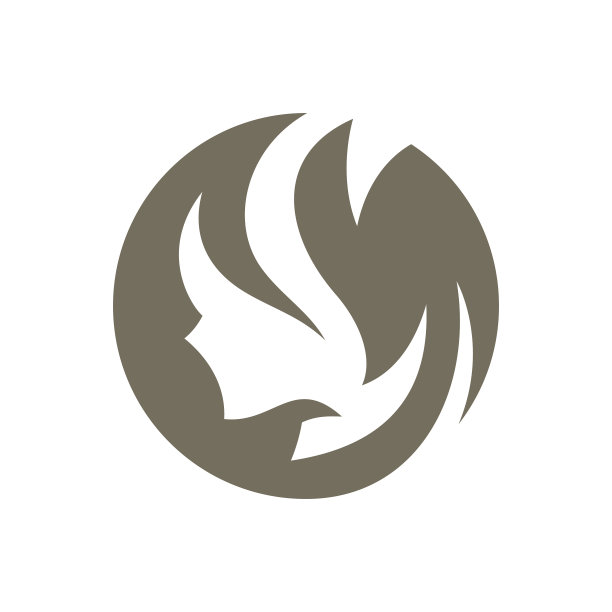 美容院抽象标志图片下载