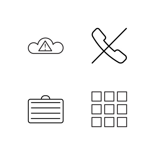 业务简单概述图标集图片下载