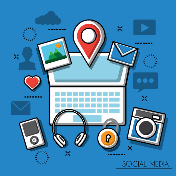 社交媒体网络图片下载