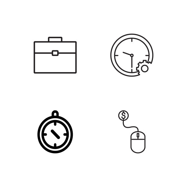 业务简单概述图标集图片下载