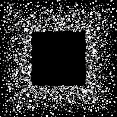 星星的框架或边缘图片下载