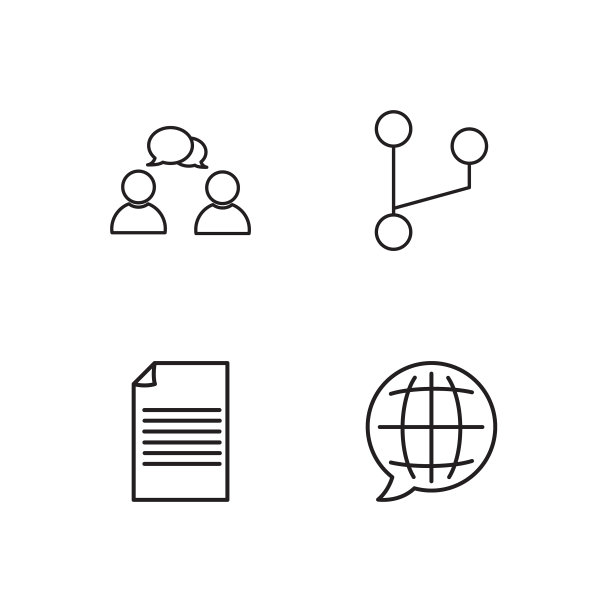 业务简单概述图标集图片下载