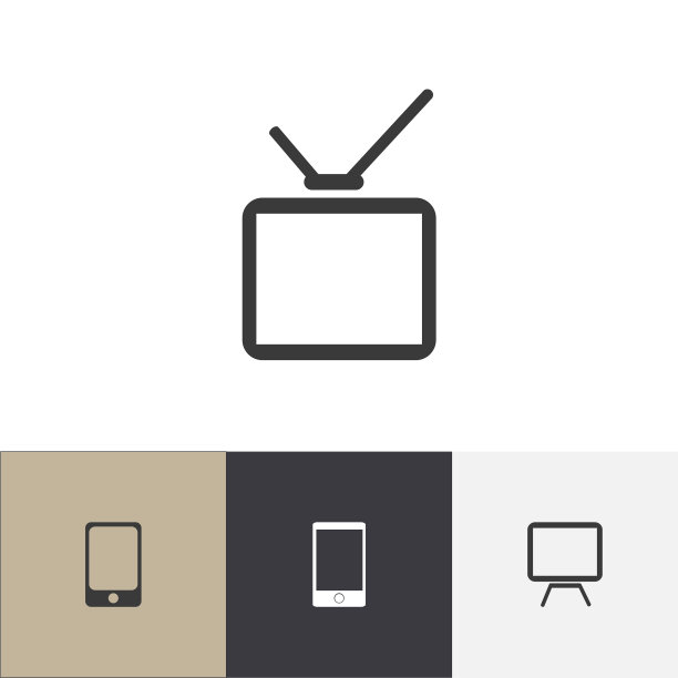 一套4可编辑的仪器图标包括图片下载