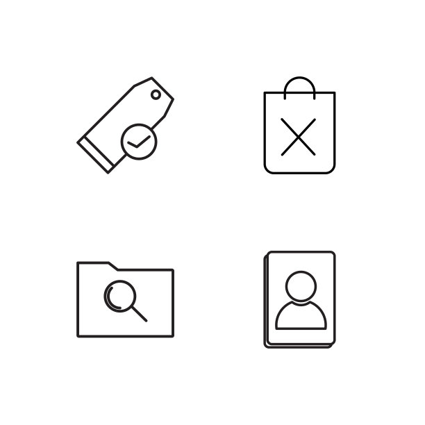 业务简单概述图标集图片下载