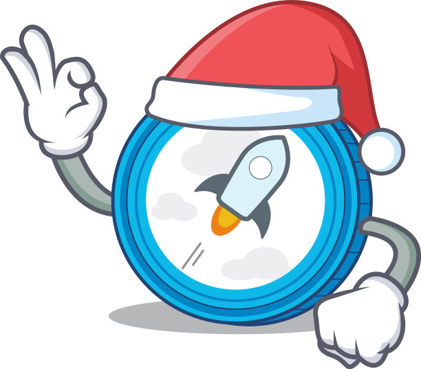 圣诞老人恒星硬币人物卡通图片下载