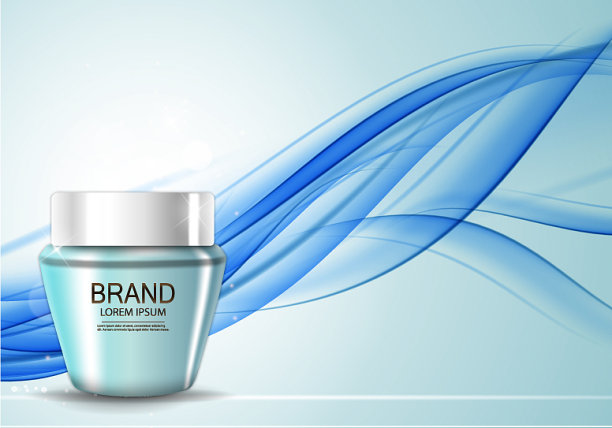 为广告设计化妆品产品模板图片下载