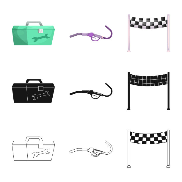 汽车和拉力赛标志的设计收集图片下载