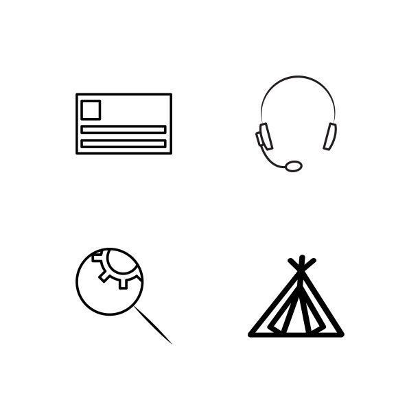 业务简单概述图标集图片下载