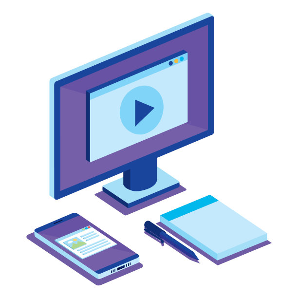 等距电脑桌面数字技术图片下载