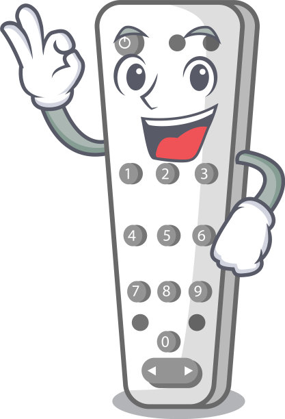 好的，电视卡通红外线遥控器图片下载