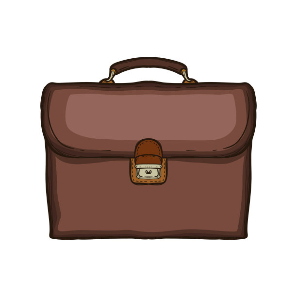 旧的复古皮革书包学校书包图片下载