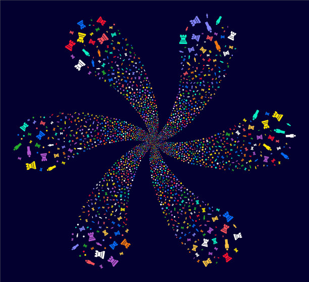 棋牌策略是六瓣漩涡花图片下载