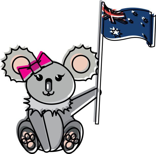 澳大利亚考拉设计图片下载