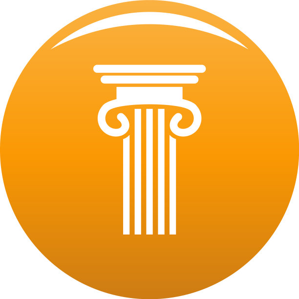 双列列图标橙色图片下载