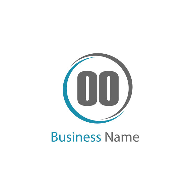 首字母OO logo模板设计图片下载