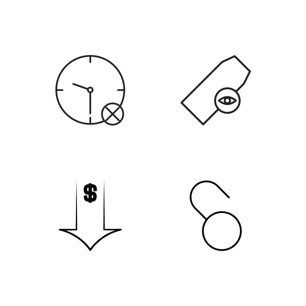 业务简单概述图标集图片下载