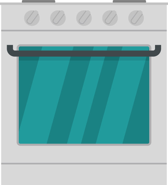 燃烧器图标平面风格图片下载