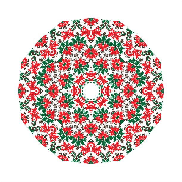 曼荼罗装饰背景复古图片下载