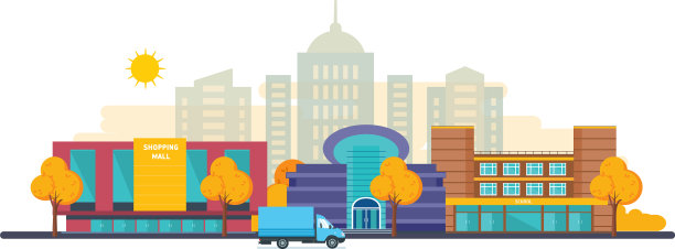 秋城建有购物中心电影学校图片下载