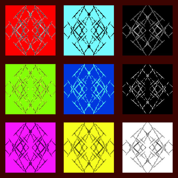 一套抽象水晶织物或雨设计图片下载