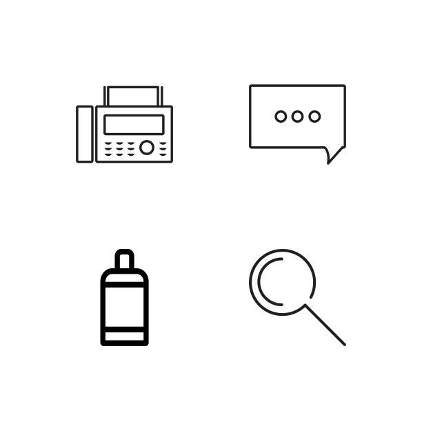 业务简单概述图标集图片下载