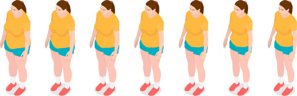 七个相同的女孩展示了失去w的过程图片下载