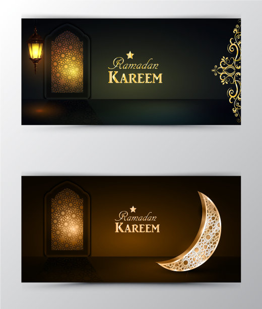 斋月kareem问候背景图片下载
