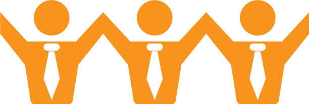 抽象团队logo的经营理念图片下载