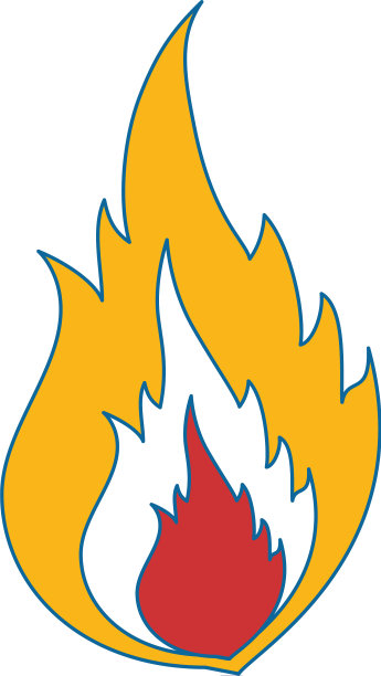 火灾火焰的图标图片下载