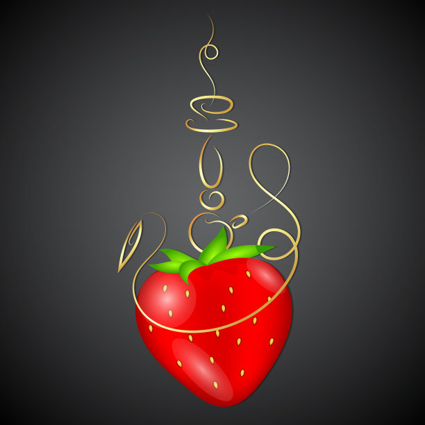 水烟草莓图片下载