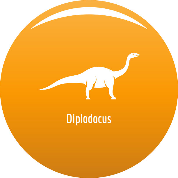 梁龙图标橙色图片下载