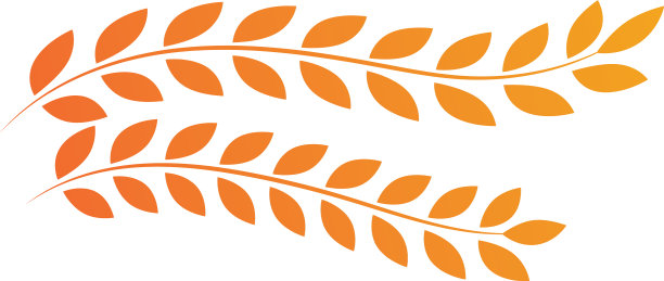 农业小麦标志概念设计图片下载