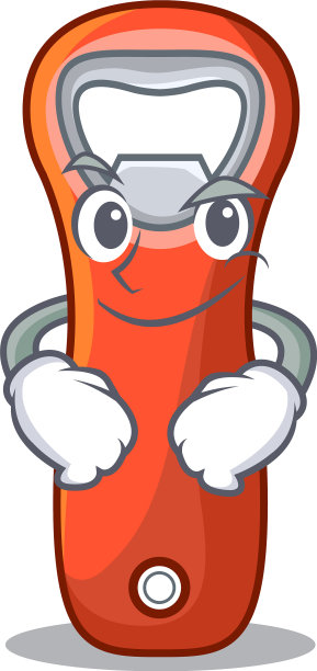 傻笑铝开瓶器的设计图片下载