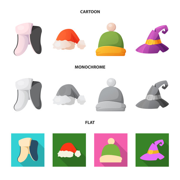 头饰及帽子标志系列设计图片下载