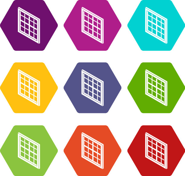 格子窗口框架图标设置9图片下载