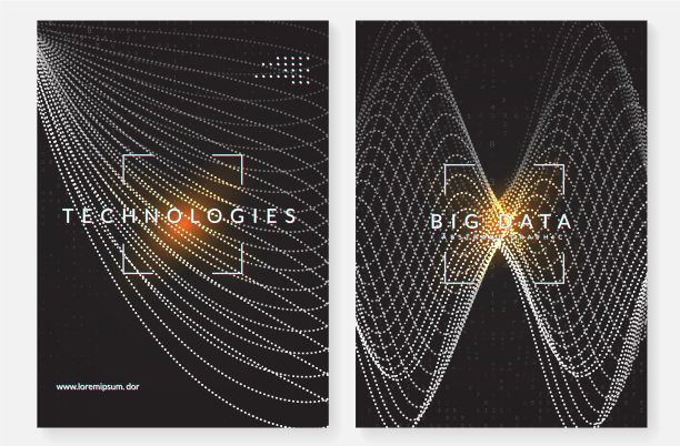 大数据可视化背景技术图片下载