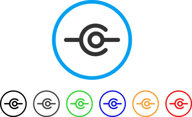 电线连接圆角图标图片下载