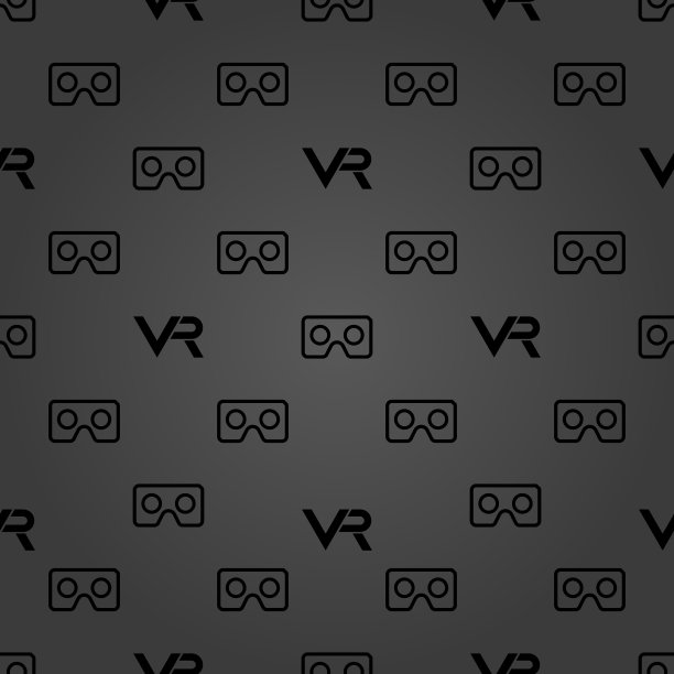 无缝模式与vr标志图片下载