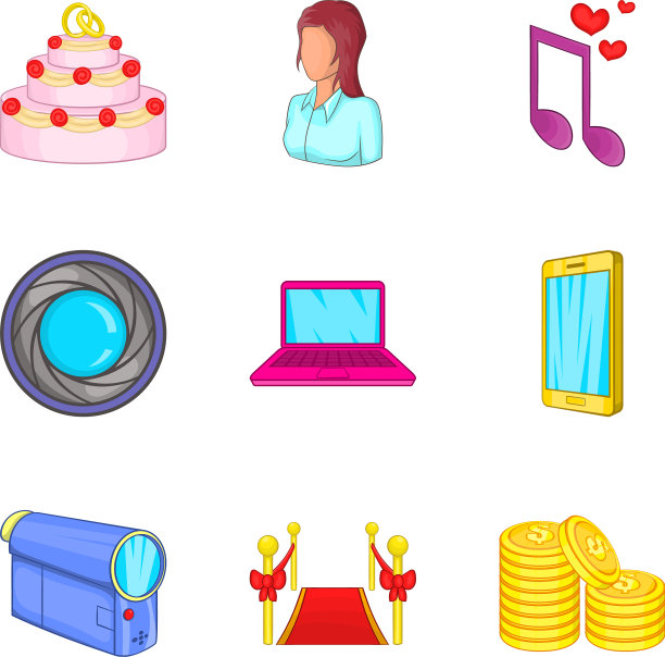 情人图标设置卡通风格图片下载