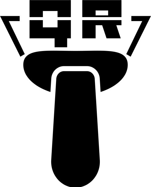 二维码扫描平面图标图片下载