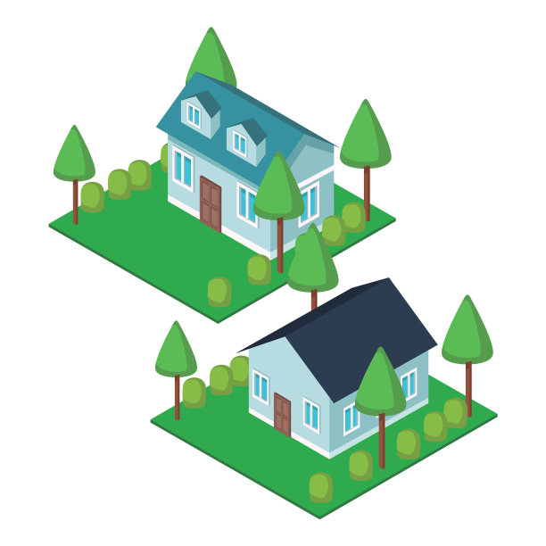 等距镇三维图片下载