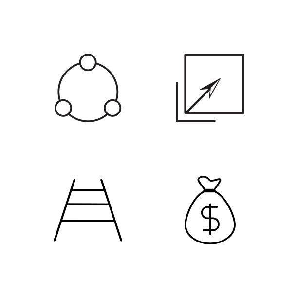 业务简单概述图标集图片下载