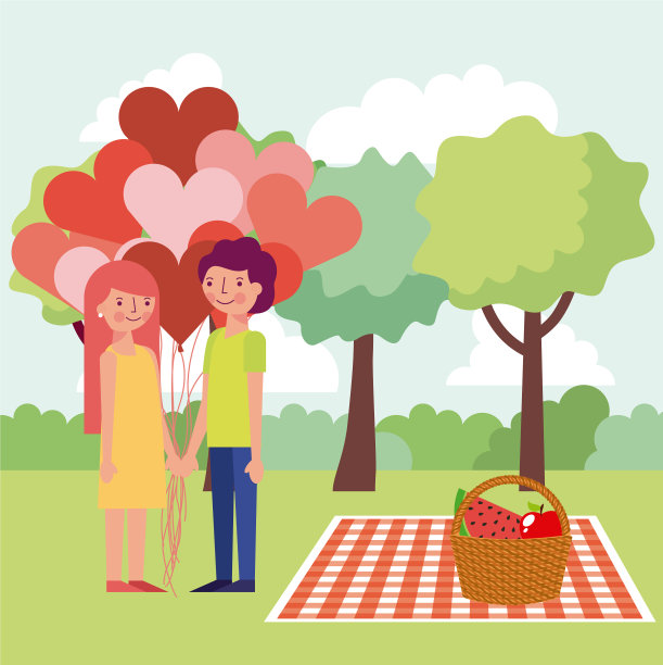 人民公园和城市图片下载