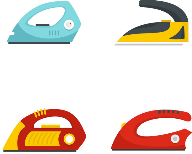 平滑熨斗拖动图标设置平放样式图片下载